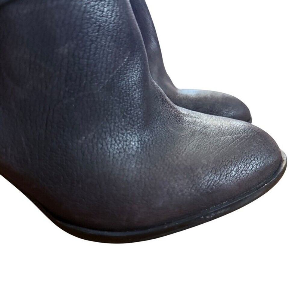 Louise Et Cie Ranier Womens Brown Leather Ankle Boots Booties Chunky Heel sz 7 - Picture 13 of 16